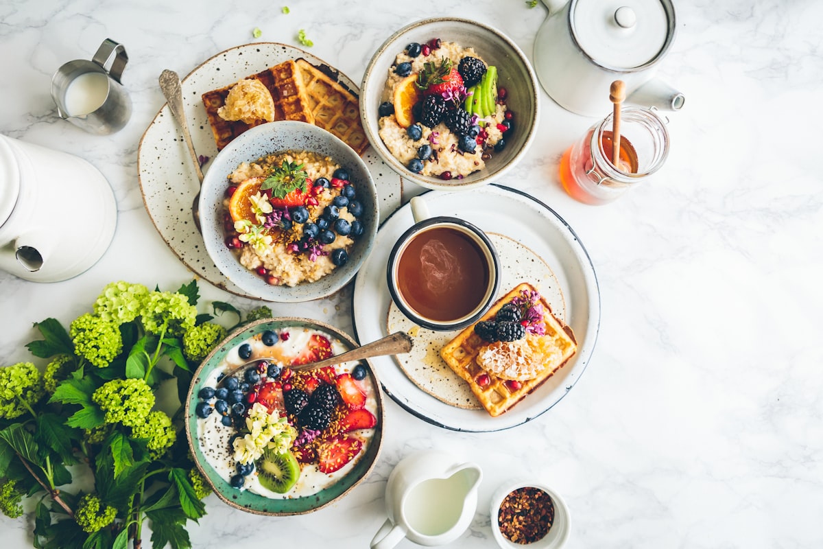 Balanced nutrition meal plan
